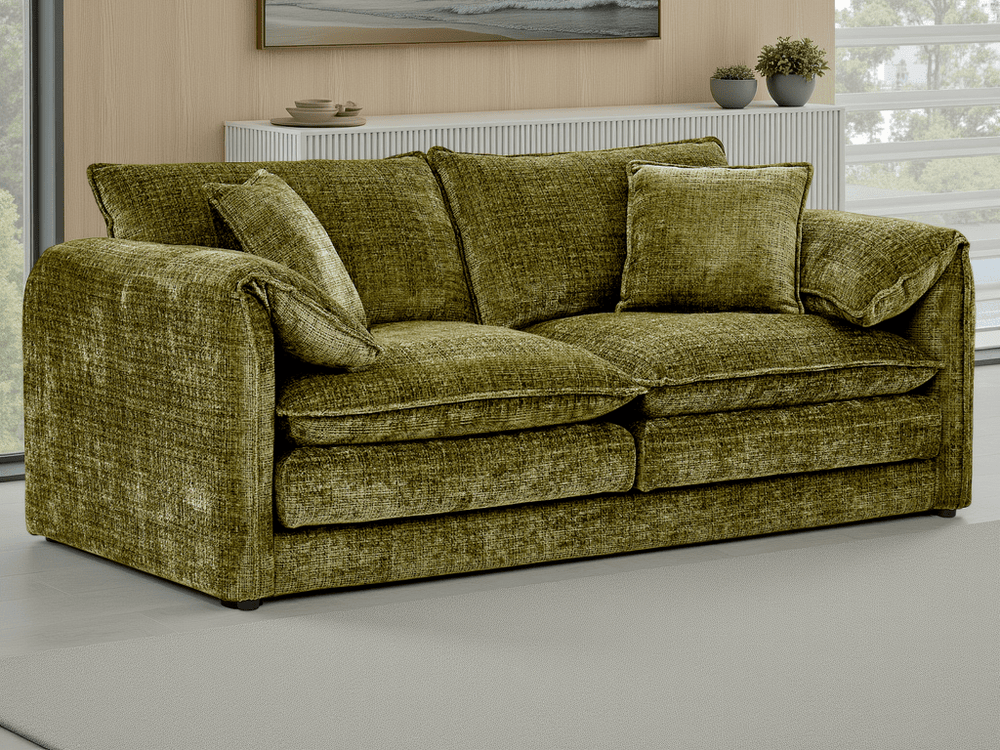 Solaya Sofa Green 3 Seater - XShowhome Limited - Xshowhome