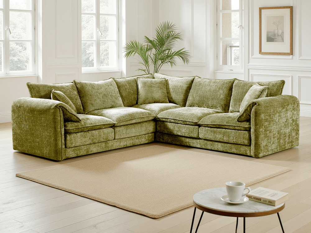 Solaya Sofa Green Large Corner - XShowhome Limited - Xshowhome