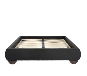 Soller Deep Charcoal King Size Bed - Canwell Interiors Limited - Canwell
