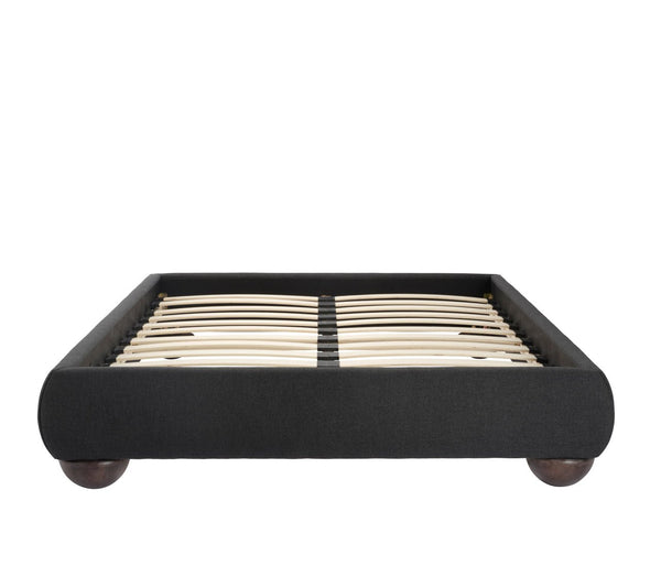 Soller Deep Charcoal King Size Bed - Canwell Interiors Limited - Canwell
