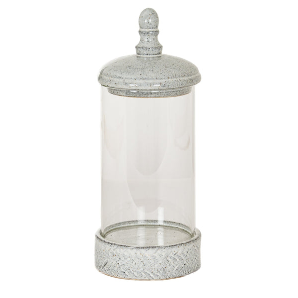 Sona Medium Hurricane Lantern with Lid - Canwell Interiors Limited - Hills