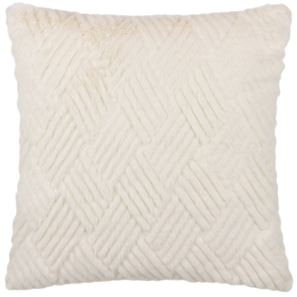 Sonnet 45x45 Feather Filled Cushion Ecru - Canwell Interiors Limited - Riva