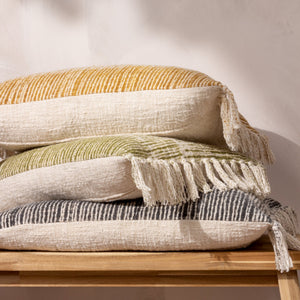 Sono Ink 40x60 Feather Filled Cushion Cumin - Canwell Interiors Limited - Riva