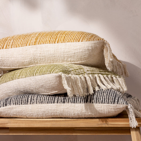 Sono Ink 40x60 Feather Filled Cushion Cumin - Canwell Interiors Limited - Riva