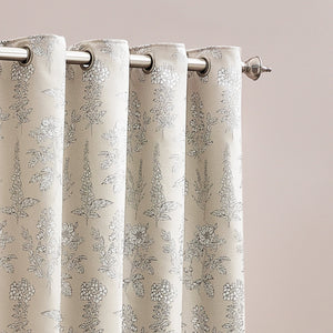 Sophia 117x183 Eyelet Curtain Natural - Canwell Interiors Limited - Riva