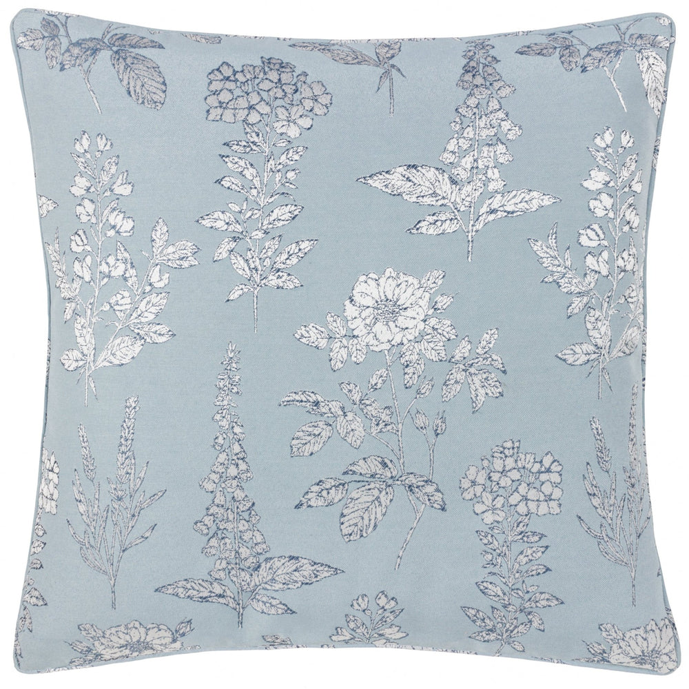Sophia 50x50 Feather Filled Cushion Blue - Canwell Interiors Limited - Riva