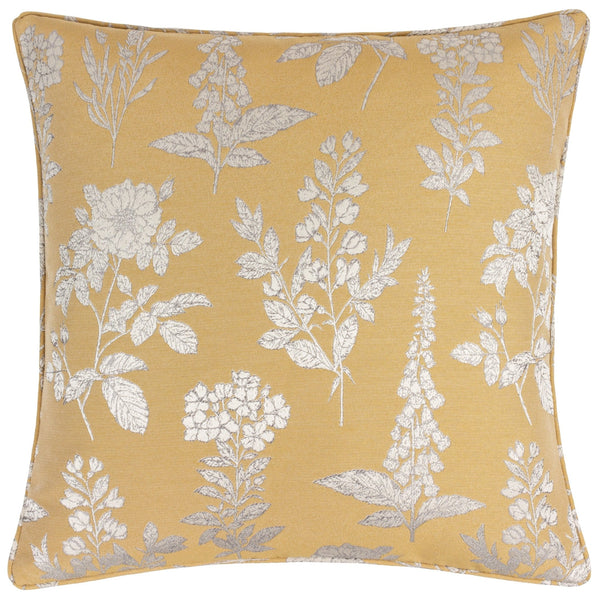 Sophia 50x50 Feather Filled Cushion Gold - Canwell Interiors Limited - Riva