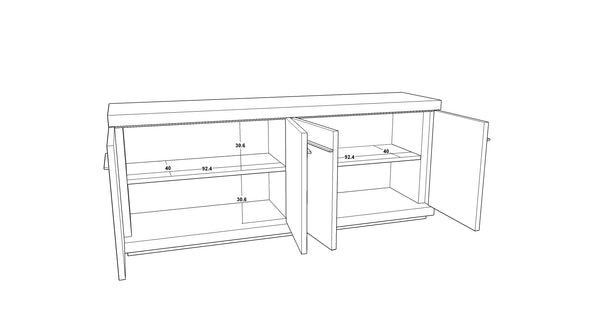 Sorrento Sideboard - XShowhome Limited - Harvard Designs