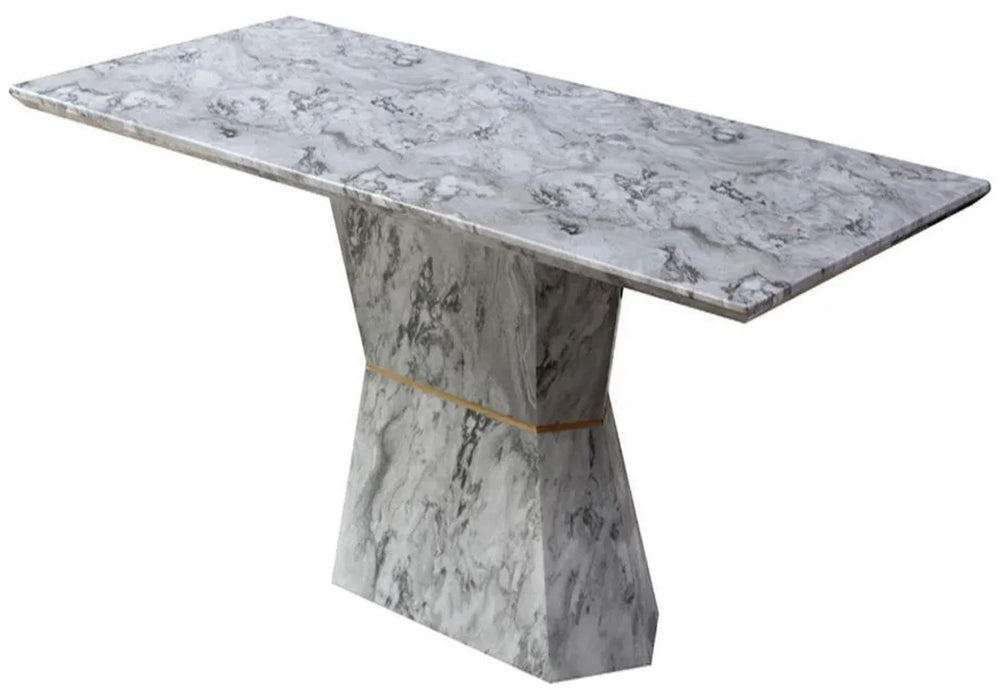 Spezia Grey Marble Console Table - XShowhome Limited - Xshowhome