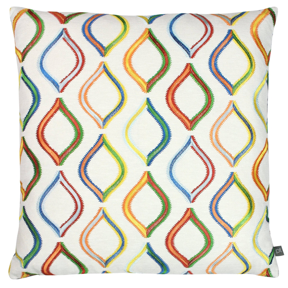 Spinning Top 50x50 Feather Filled Cushion Jungle - Canwell Interiors Limited - Riva