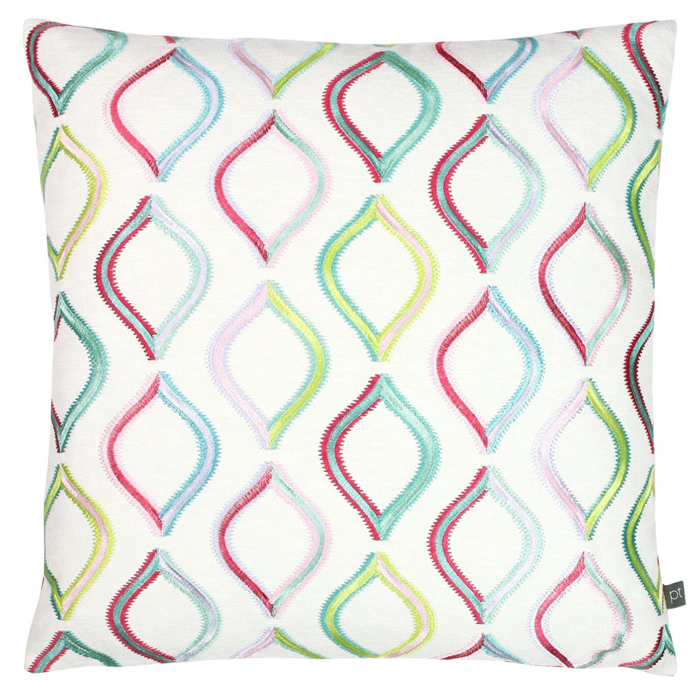 Spinning Top 50x50 Feather Filled Cushion Rainbow - Canwell Interiors Limited - Riva