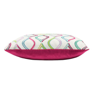 Spinning Top 50x50 Feather Filled Cushion Rainbow - Canwell Interiors Limited - Riva