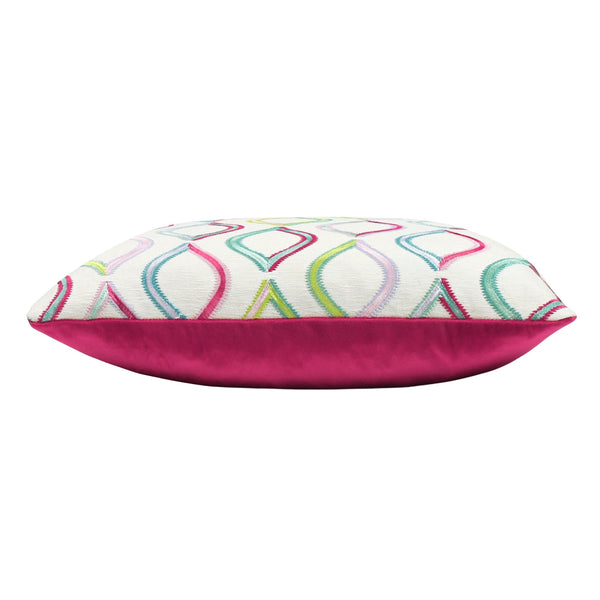 Spinning Top 50x50 Feather Filled Cushion Rainbow - Canwell Interiors Limited - Riva