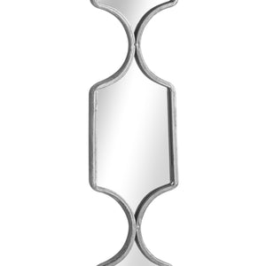 Square Decorative Hanging Collage Mirror in Silver - Canwell Interiors Limited - Hills