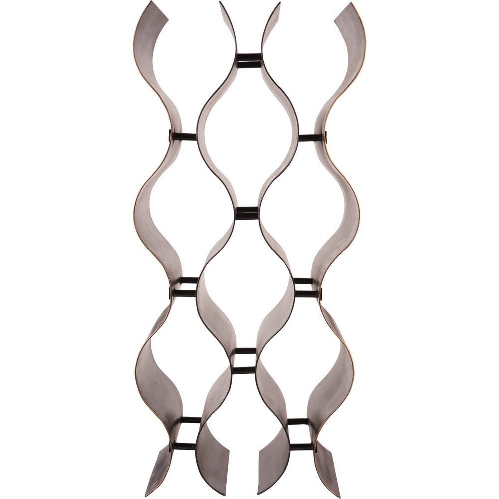 Stamford Vintage Bronze 9 Bottle Wine Rack - XShowhome Limited - Libra
