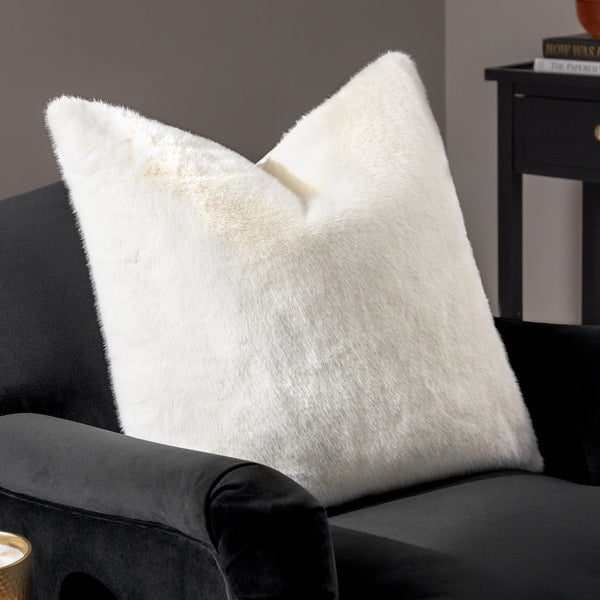 Stanza 55x55 Feather Filled Cushion Ecru - Canwell Interiors Limited - Riva