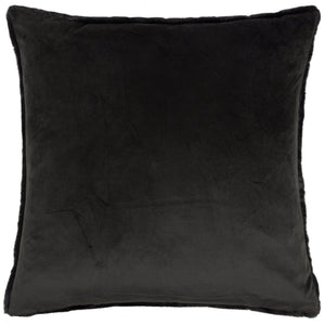 Stanza 55x55 Feather Filled Cushion Jet - Canwell Interiors Limited - Riva