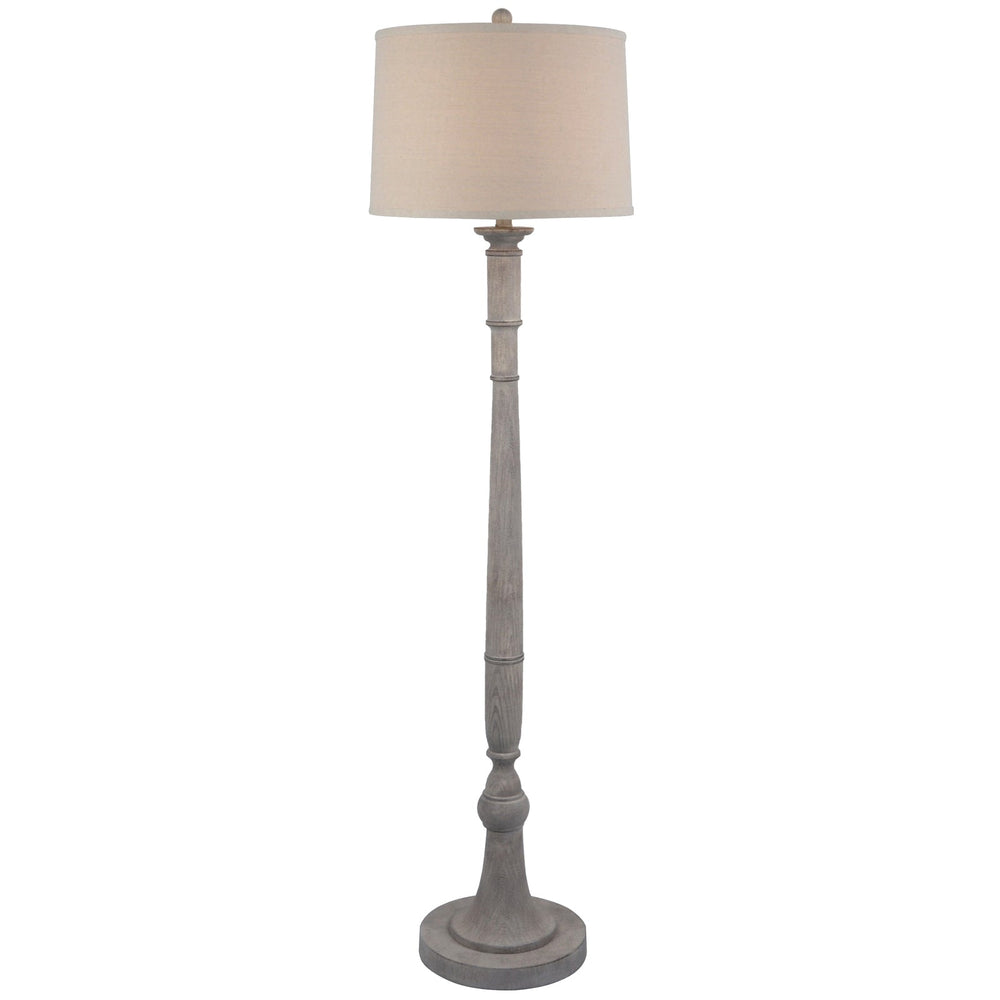 Stella Floor Lamp with Linen Shade - XShowhome Limited - Hills