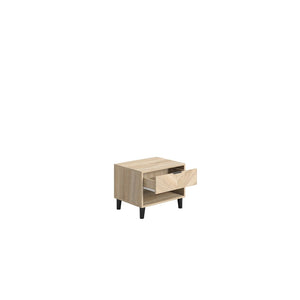 Stockholm Chevron 1 Dr Bedside Cabinet - Canwell Interiors Limited - Canwell