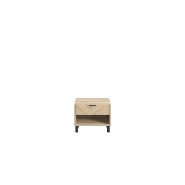 Stockholm Chevron 1 Dr Bedside Cabinet - Canwell Interiors Limited - Canwell