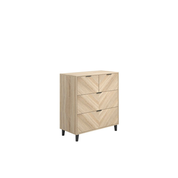 Stockholm Chevron 4 Dr Chest - Canwell Interiors Limited - Canwell