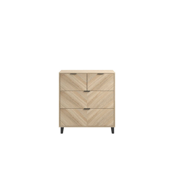Stockholm Chevron 4 Dr Chest - Canwell Interiors Limited - Canwell
