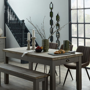 Stone Ceramic Candle Holder - Canwell Interiors Limited - Hills