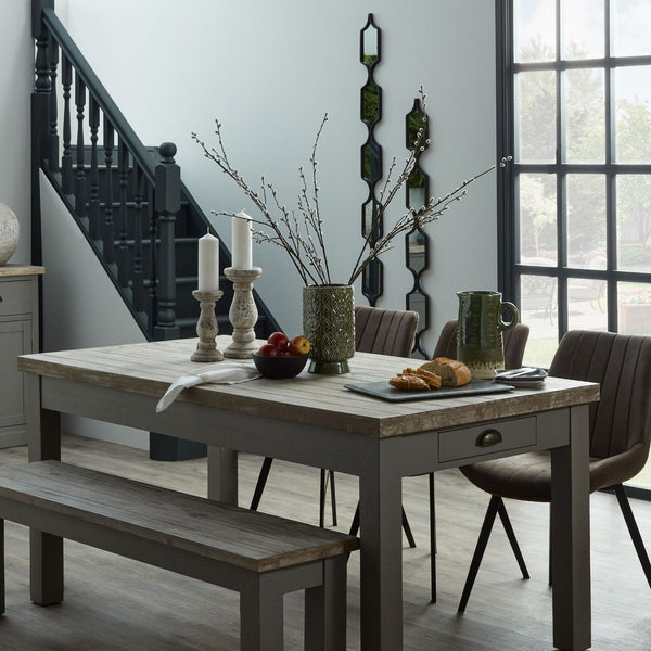 Stone Ceramic Candle Holder - Canwell Interiors Limited - Hills