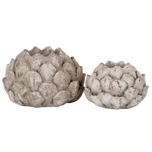 Stone Effect Acorn Tea Light Holder - Canwell Interiors Limited - Hills