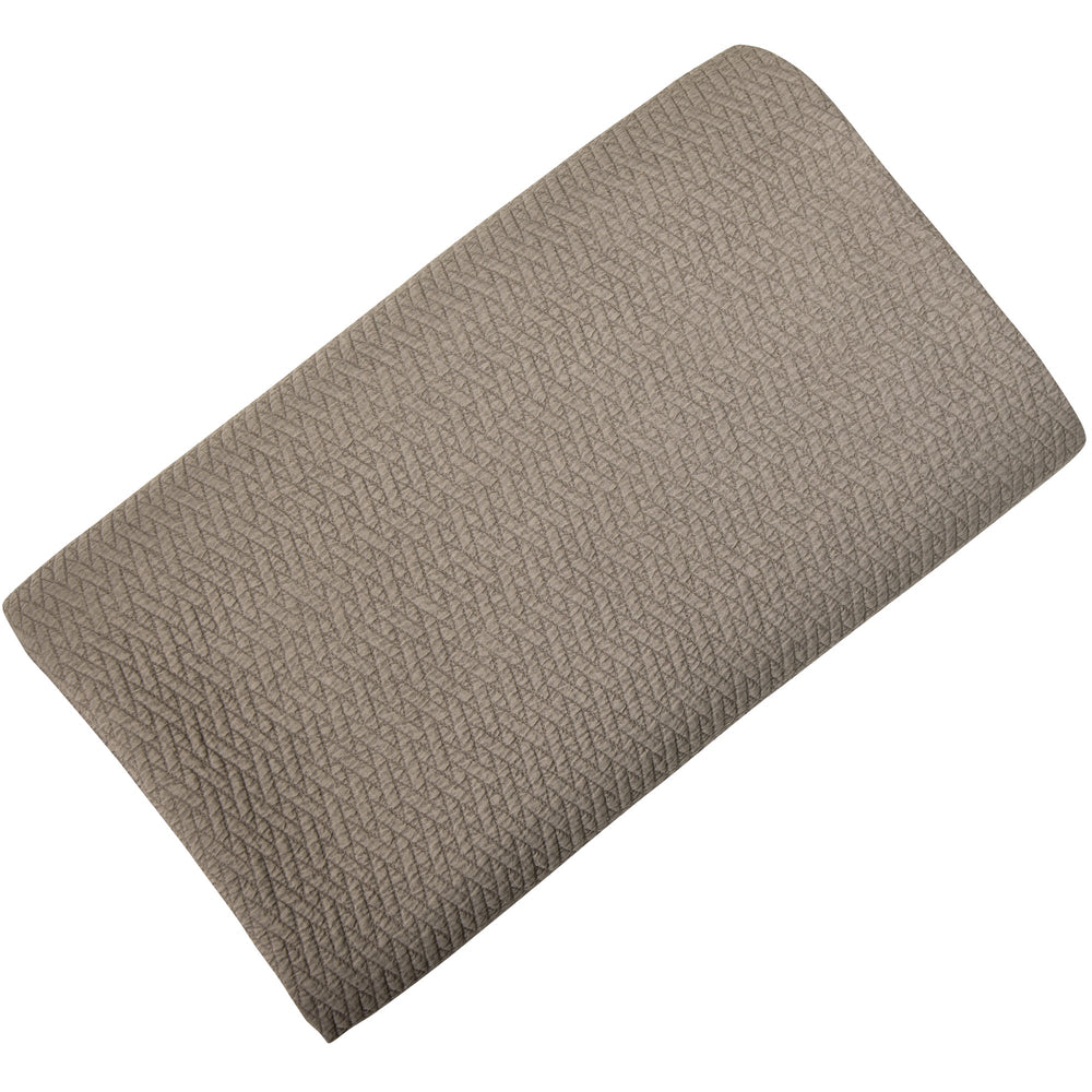 Malini Hendersen Taupe Quilt - Canwell Interiors Limited - Malini