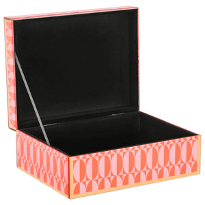 Storage box Abba pink large - Canwell Interiors Limited - Richmond