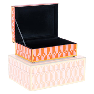Storage box Abba pink small - Canwell Interiors Limited - Richmond