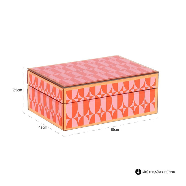 Storage box Abba pink small - Canwell Interiors Limited - Richmond