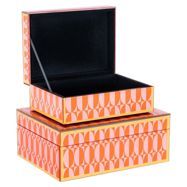 Storage box Abba pink small - Canwell Interiors Limited - Richmond