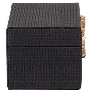 Storage box Amal black/gold small - Canwell Interiors Limited - Richmond