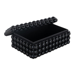Storage box Batool black large - Canwell Interiors Limited - Richmond