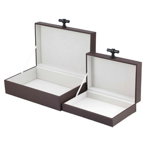 Storage box Billie dark brown large - Canwell Interiors Limited - Richmond