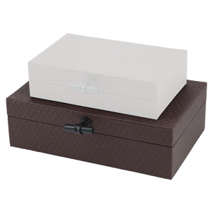 Storage box Billie dark brown large - Canwell Interiors Limited - Richmond