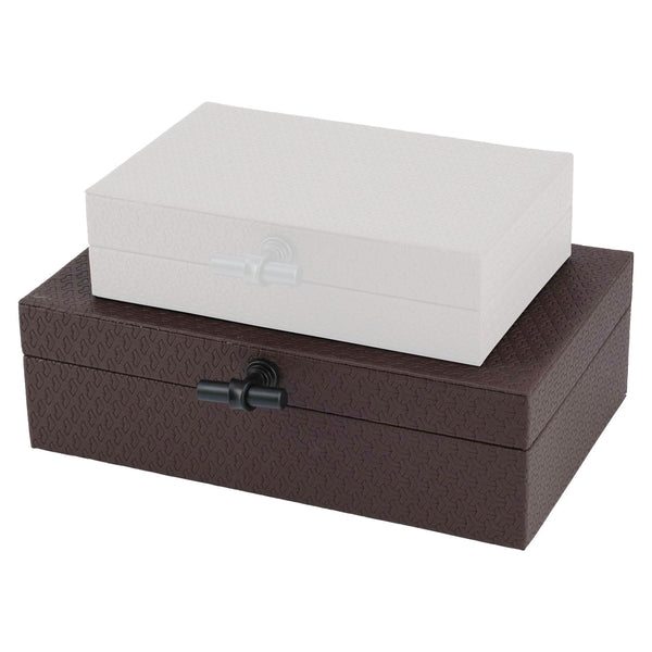 Storage box Billie dark brown large - Canwell Interiors Limited - Richmond