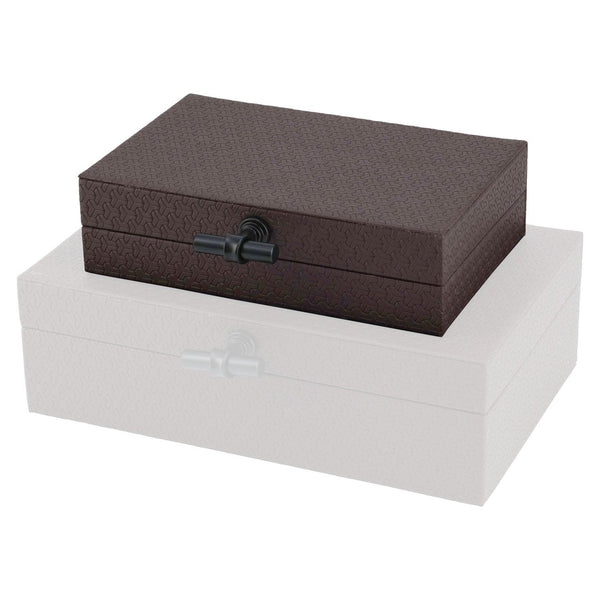 Storage box Billie dark brown small - Canwell Interiors Limited - Richmond
