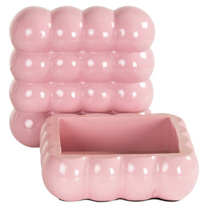 Storage box Cece pink small - Canwell Interiors Limited - Richmond