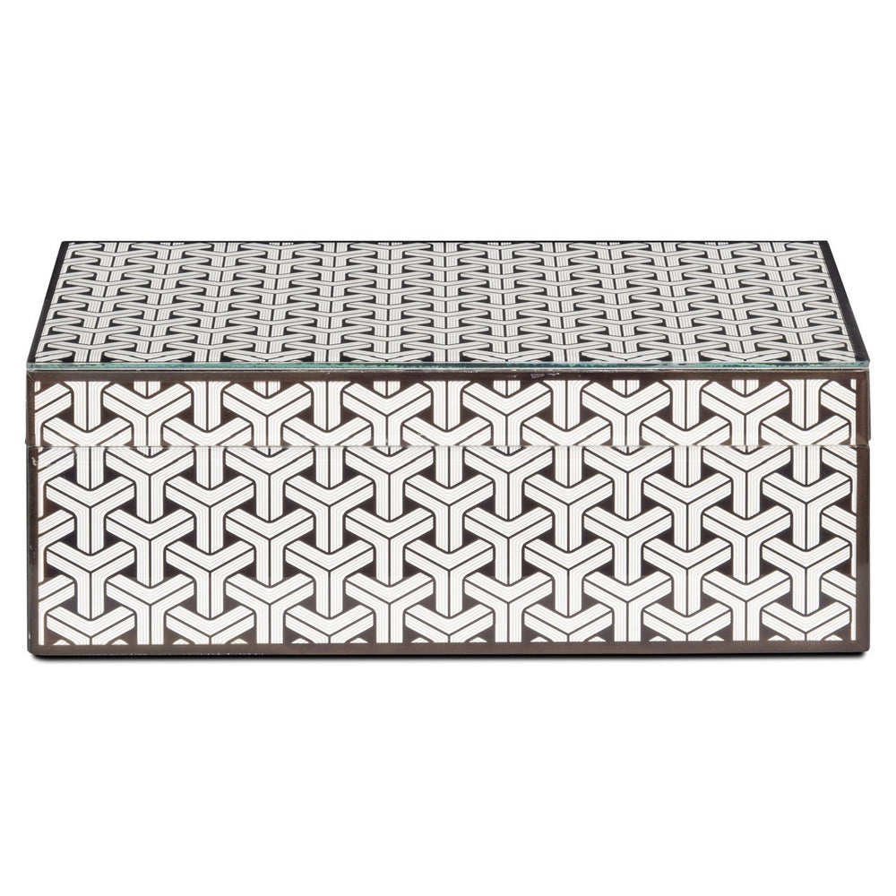 Storage box Feliz black/white large - Canwell Interiors Limited - Richmond