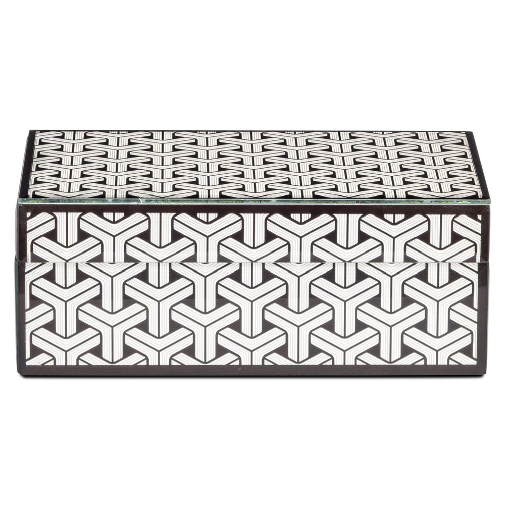 Storage box Feliz black/white small - Canwell Interiors Limited - Richmond