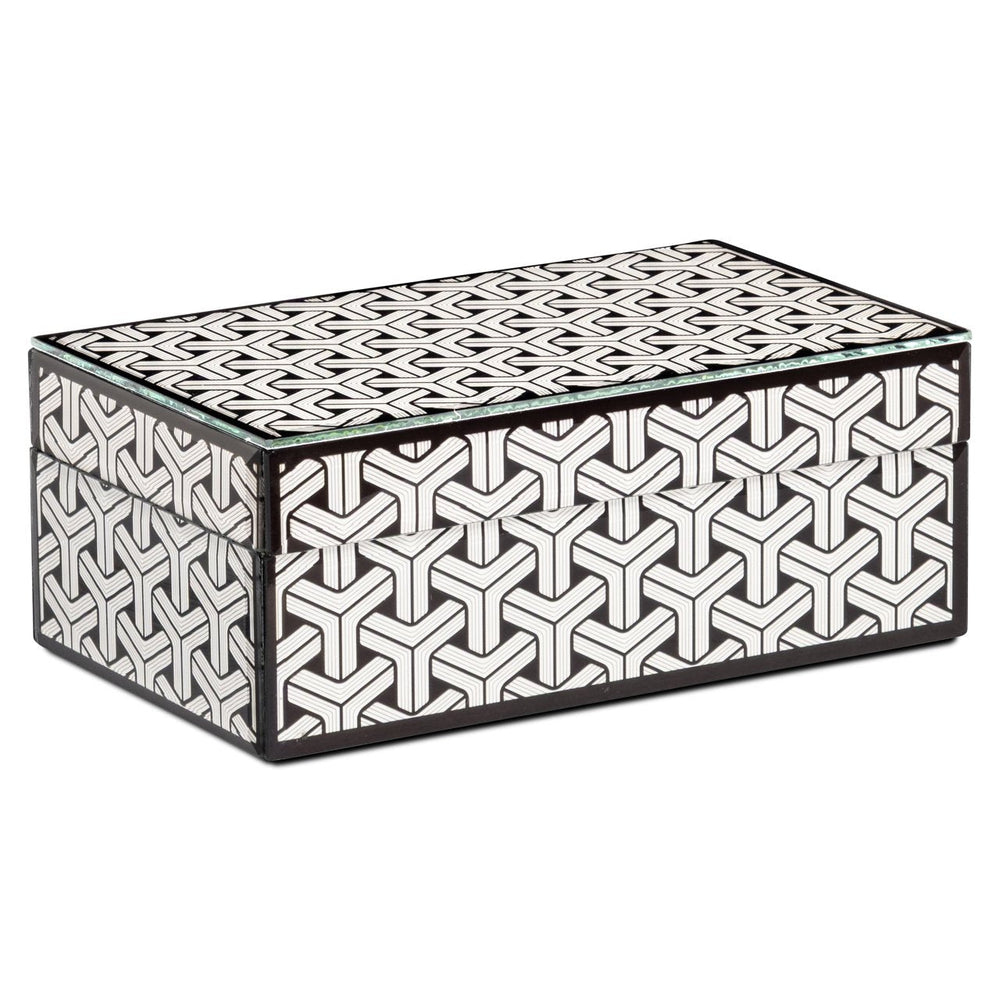 Storage box Feliz black/white small - Canwell Interiors Limited - Richmond