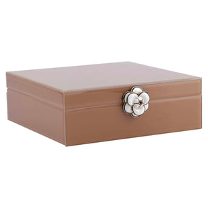 Storage box Floral brown large - Canwell Interiors Limited - Richmond