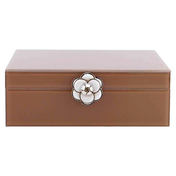 Storage box Floral brown large - Canwell Interiors Limited - Richmond