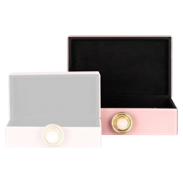 Storage box Jamila pink large - Canwell Interiors Limited - Richmond