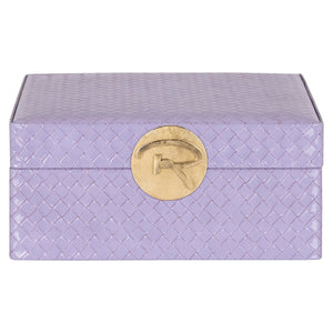 Storage box Joelle purple large - Canwell Interiors Limited - Richmond