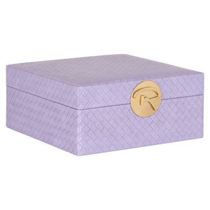 Storage box Joelle purple large - Canwell Interiors Limited - Richmond