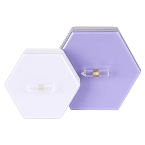 Storage box Jutta purple large - Canwell Interiors Limited - Richmond